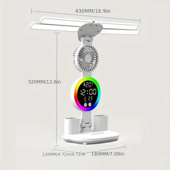 Multifunctional LED Desk Lamp with Touch Control