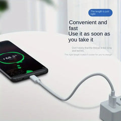 Short 0.3-meter Type-C Data Cable, 66W Fast Charging Portable Power Bank Charging Cable Suitable For Black Shark Pro