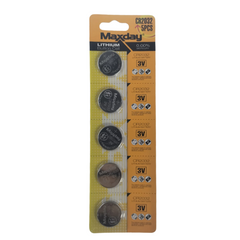 MaxDay Lithium Button Cell CR2032 3V Battery