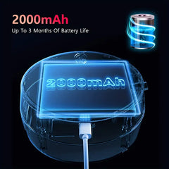 Wall Mounted Automatic Liquid Soap Dispenser Temperature Display Infrared Sensor