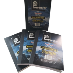 Powerstar Pen Carbon Invoice Book Duplicate
