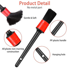 Car Detailing Brush Set of 4