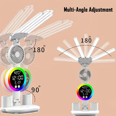 Multifunctional LED Desk Lamp with Touch Control