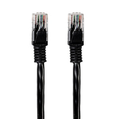 Gizzu Cat6 UTP Fly Lead Ethernet Network Cable 20m – Black