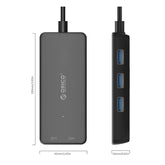 Orico 3 Port USB3.0 Hub With TF and SD Card Reader – Black