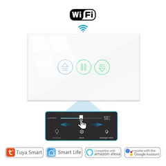 Smart Curtain or Blind Touch Control Switch WiFi plus BLE