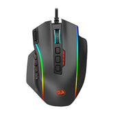 Redragon Perdiction 4 12400DPI MMO Ergo RGB Gaming Mouse – Black