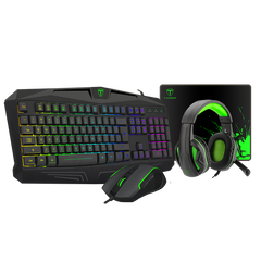 T-DAGGER Legion T-TGS003 Mouse Keyboard Mousepad Headset 4 IN 1 Gaming Combo Setq