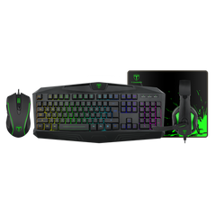 T-DAGGER Legion T-TGS003 Mouse Keyboard Mousepad Headset 4 IN 1 Gaming Combo Setq