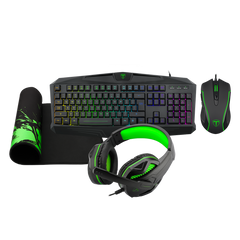 T-DAGGER Legion T-TGS003 Mouse Keyboard Mousepad Headset 4 IN 1 Gaming Combo Setq