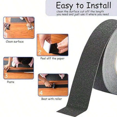 Anti Slip Tape, Non Skid Tape, Grip Tape For Stairs, Non Slip Tape, Friction Tape, Stair Grips Non Slip, Grip Tape Roll, Waterproof Grip Tape