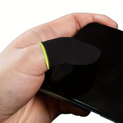 Gaming Finger Sleeves Yellow Edge
