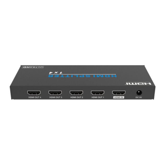 HDCVT 1×4 HDMI 2.0 Splitter Supports HDCP 2.0, EDID and HDR