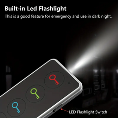 Key Finder 1 Transmitter and 4 Receivers