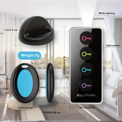 Key Finder 1 Transmitter and 4 Receivers