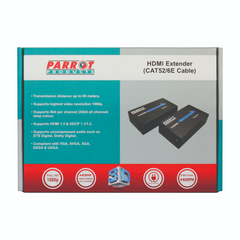HDMI Extender over CAT52/6E network cable