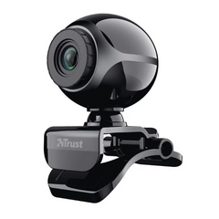 Trust Exis Webcam Black