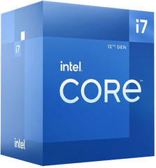 Intel Core i7 - 12700 12 Core 2.10GHz 10nm Alder Lake LGA1700 Desktop CPU BX8071512700