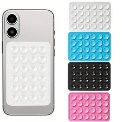 Suction Phone Case Adhesive Mount Silicone Anti - Slip Hands - Free Mobile Phone Accessory Compatible With IPhone And Cellphone Cases For Selfies And Videos