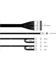 PremiumSun C400PS 400W ATX PSU with 12cm Fan
