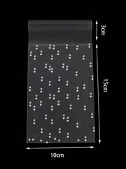 100pcs Dot Pattern Gift Bag
