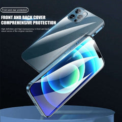 2 Pcs Front + 2 Pcs Back Full Coverage Soft Hydrogel Film Compatible with iPhone 14