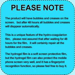 2 Pcs Front + 2 Pcs Back Full Coverage Soft Hydrogel Film Compatible with iPhone 14