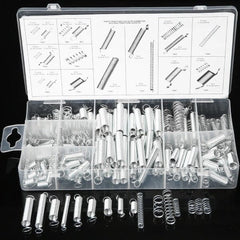 200pc Pack of Assorted Galvanized Springs