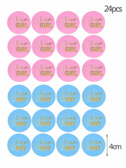 24pcs Letter Graphic Gift Decal