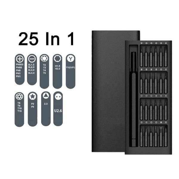 25 in 1 Precision Mini Screwdriver Set