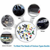 50pcs Color Car Door Trim Panel Screw