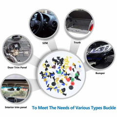 50pcs Color Car Door Trim Panel Screw