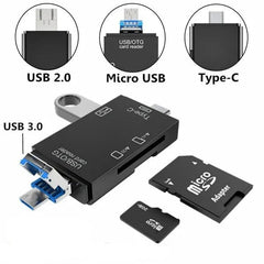 6 in 1 USB/ OTG Card Reader