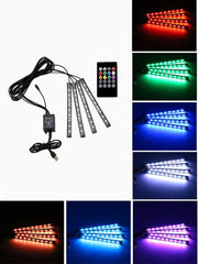7 Color LED Car Light