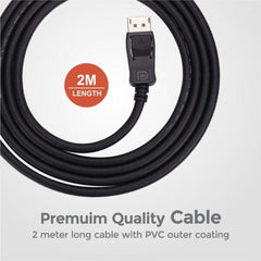 8K Ultra HD V1.4 Male to Male Display Port – DH200