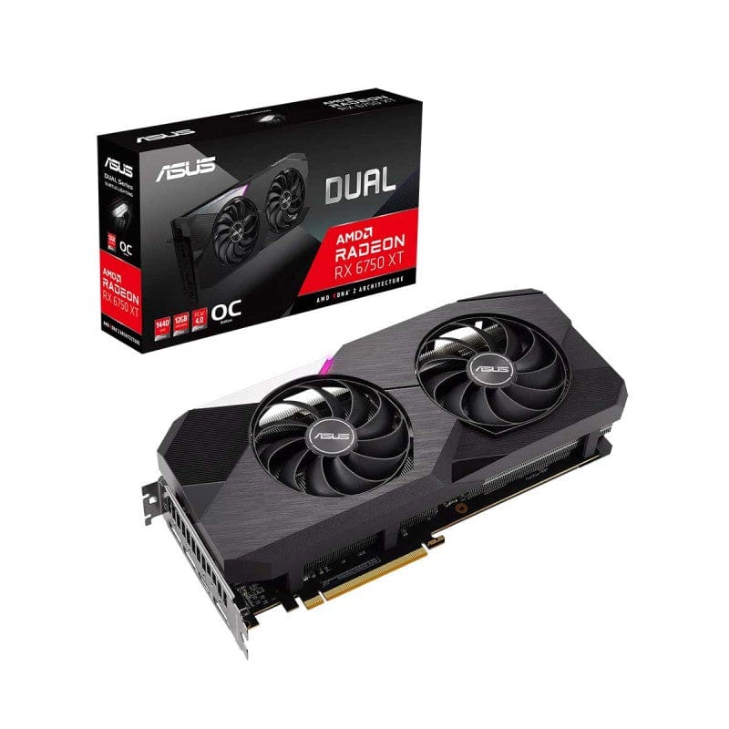 ASUS Dual Radeon™ RX 6750 XT OC Edition 12GB GDDR6