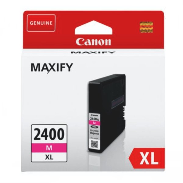 Canon PGI-2400XLM Magenta High Yield Printer Ink Cartridge Original Single-pack