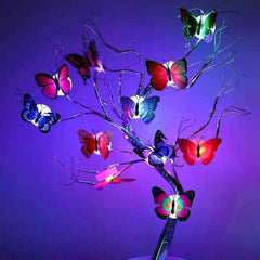 Colorful Luminous Butterfly Night Light - 5 pcs