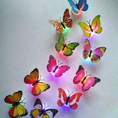 Colorful Luminous Butterfly Night Light - 5 pcs