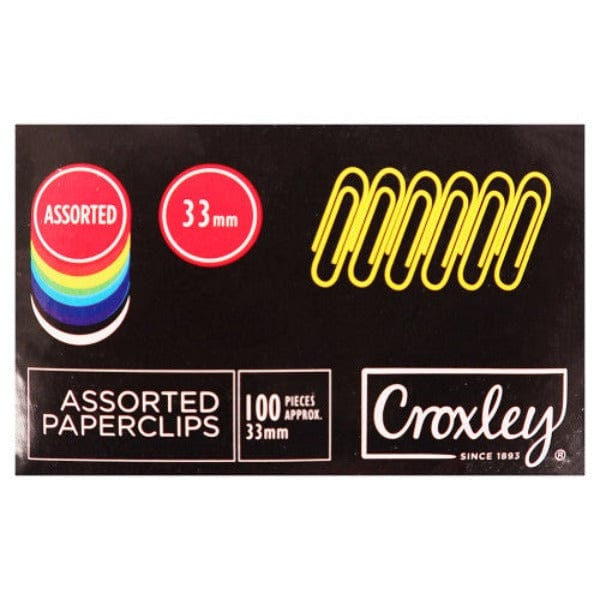 Croxley Silver Paper Clips