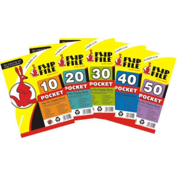 Flip File - A4 Display Book (10 Pocket)