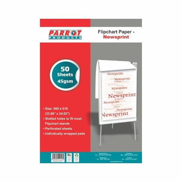 Flipchart Newsprint Paper (50 Sheets - 860*610mm)