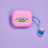 Friends themed Pink Earphone Case for Airpods Pro