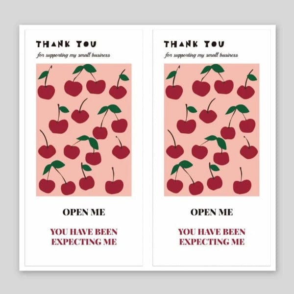 Graphic Gift Sticker - 50pcs