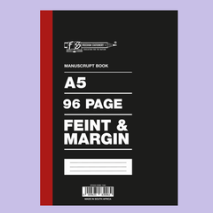 Hard Cover 96p A5 Manuscript Books F/M