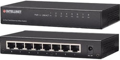 Intellinet 8-Port 10/100 Mbps Desktop Switch Metal Case