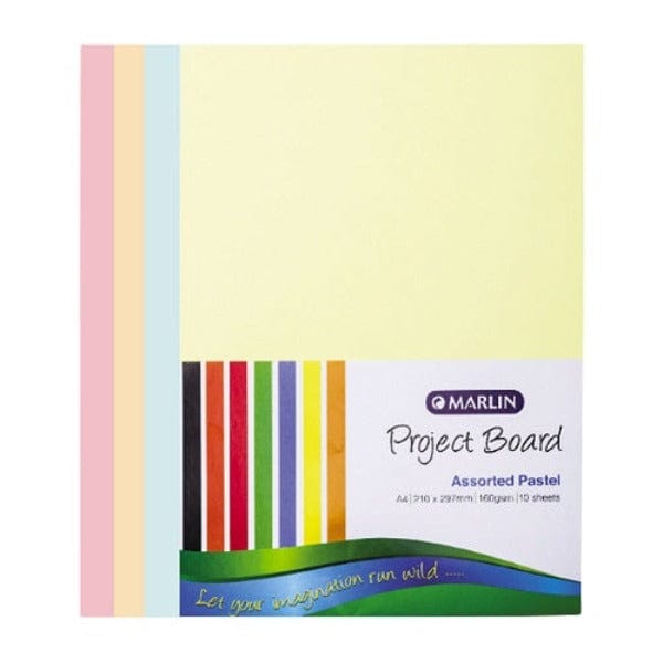 Marlin Project Board A4 Assorted Colors