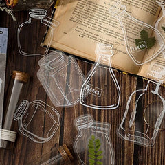 Mason Jar Sticker Pack - 20pcs