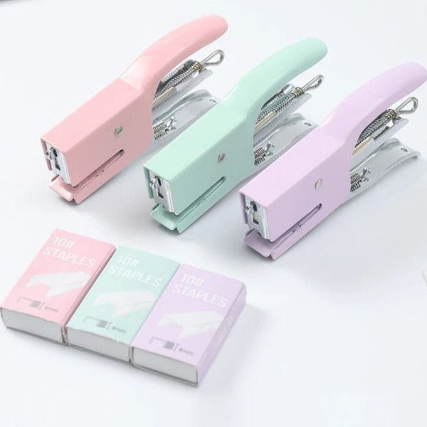 Mini Plier Stapler + Staples