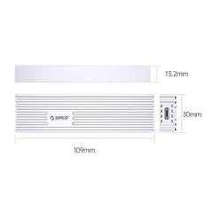 Orico M.2 NGFF to Type-C SSD Enclosure – Silver
